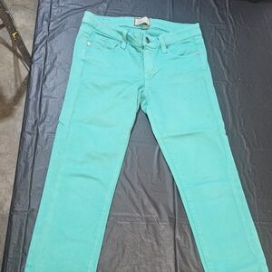 PAIGE Women's Skinny Jeans in Turquoise